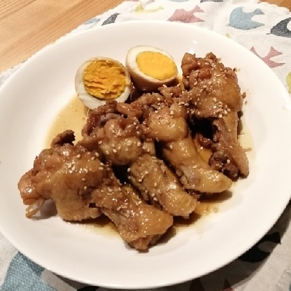 手羽元がほろほろでめちゃくちゃおいしかったです☆ご飯が進みました！シャトルシェフで煮込み時間が短いのも嬉しいです♪